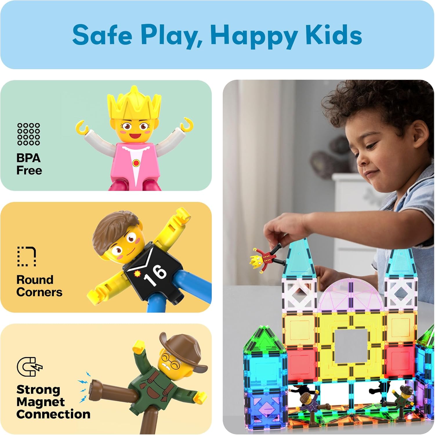 Picasso Magnetic Character Figures 8 - pieces - Marah Kids