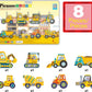 Picasso Magnetic Block Construction Vehicke 8 - Truck - Marah Kids