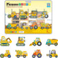 Picasso Magnetic Block Construction Vehicke 8 - Truck - Marah Kids