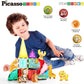 Picasso Magnetic Blocks Safari Animal 8 - pieces - Marah Kids