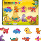 Picasso Magnetic Dinosaur Figures 8 - pieces - Marah Kids