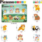 Picasso Magnetic Block Forest Animals 8 - pieces - Marah Kids
