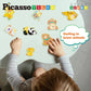 Picasso Magnetic Block Forest Animals 8 - pieces - Marah Kids