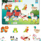 Picasso Magnetic Block Farm Animals 8 - pieces - Marah Kids