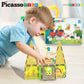 Picasso Magnetic Block Farm Animals 8 - pieces - Marah Kids