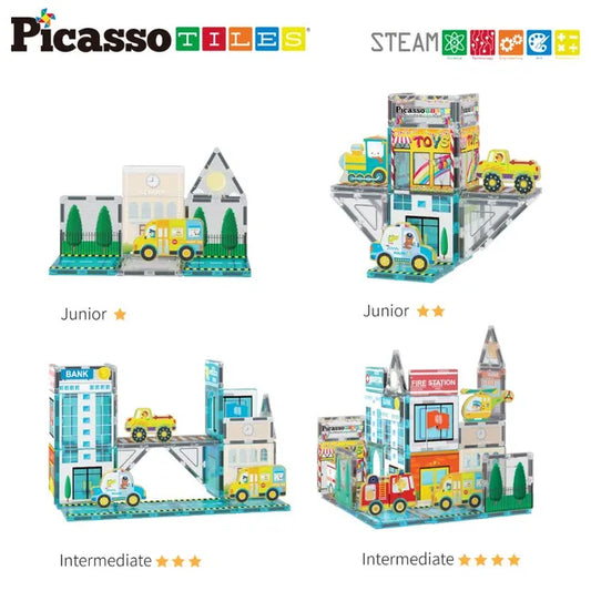 Picasso Magnetic 3D Metro City 50Pcs