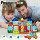 Picasso Magnetic W/ Hedgehog Set 75Pcs