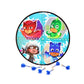 Magnetic Dartboard 15" - Pj Mask