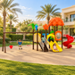 Toyemporium Crown Adventure Playground with Swings & Slides
