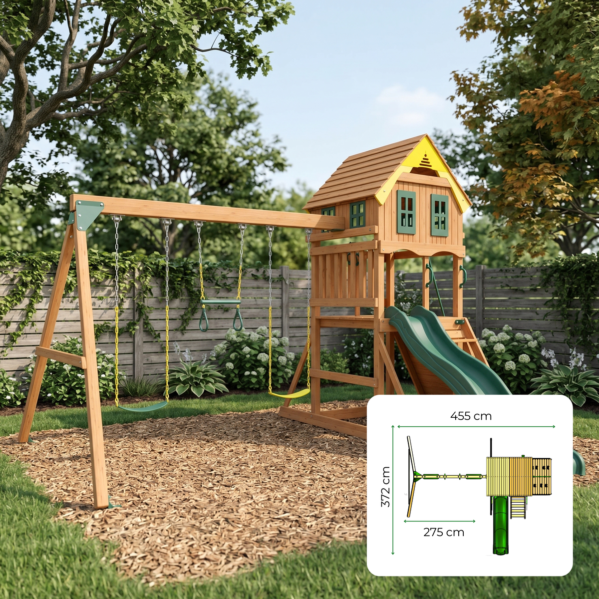 Kiddoro - Sunny Sling Swing Set - image 7
