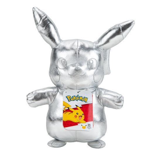 Jaswar -Pokemon Plush Silver Pikachu 8Inch S3