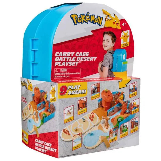 Jaswar -Pokemon Cary Case Battle Desert Playset