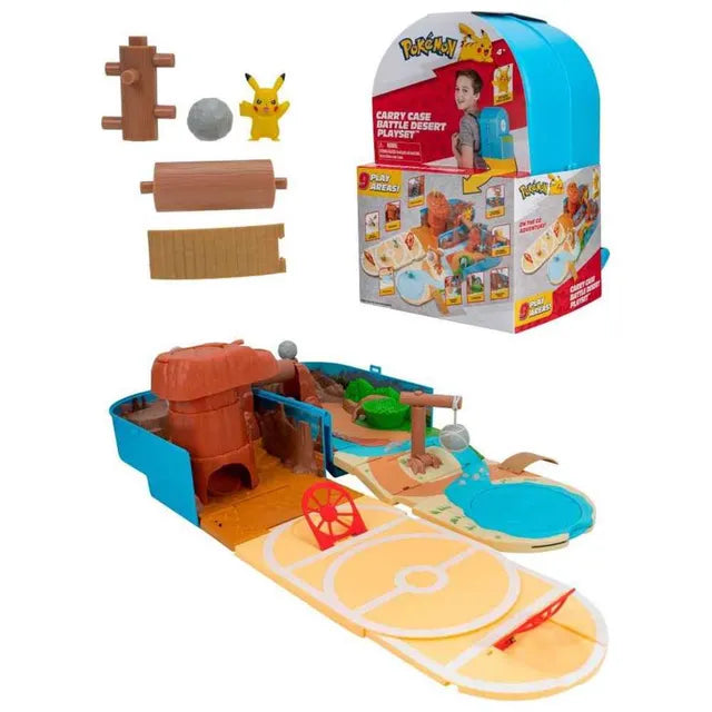 Jaswar -Pokemon Cary Case Battle Desert Playset