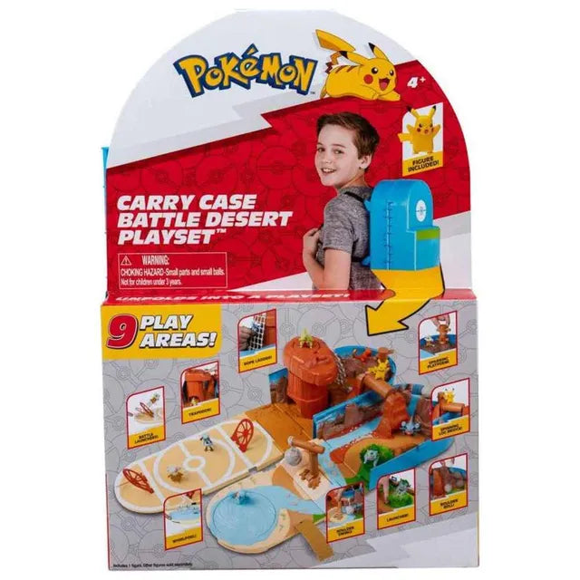 Jaswar -Pokemon Cary Case Battle Desert Playset