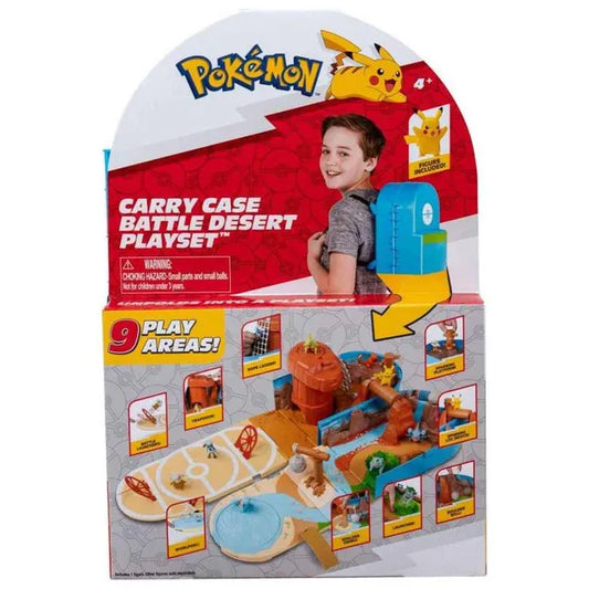 Jaswar -Pokemon Cary Case Battle Desert Playset