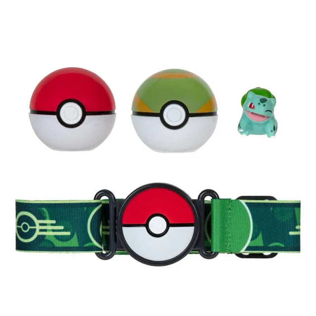Jaswar -Pokemon Clip N Go Ball Belt Set 2Asst