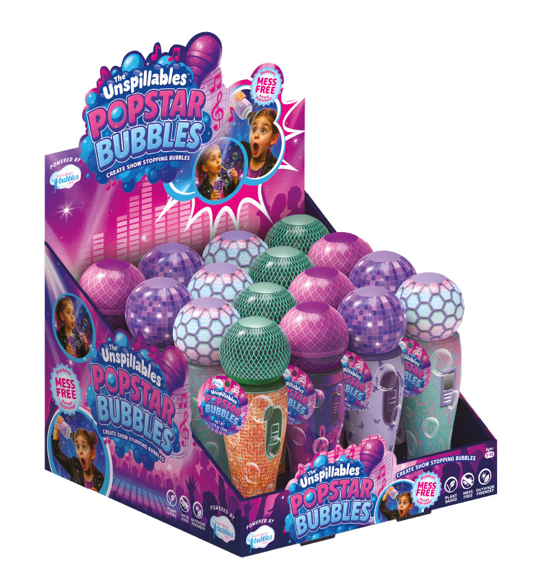 Pop Star Unspillables Bubbles Pdq 1pc only