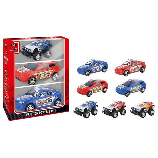 Power Joy Vroom Vroom Friction Power 3in1 1/18 - Marah Kids