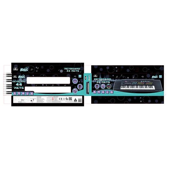 Power Joy Music Keyboard 44keys with Mic - Marah Kids