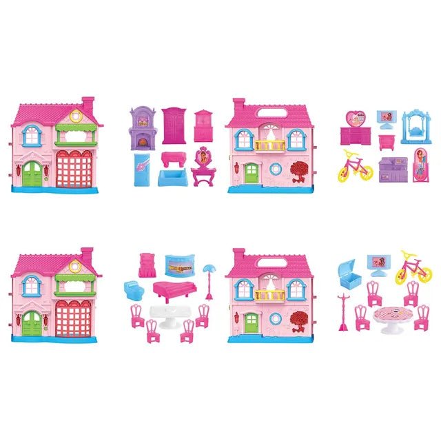 Power Joy Playhome Happy Family Set Assorted (Style and Color May Vary) - Marah Kids