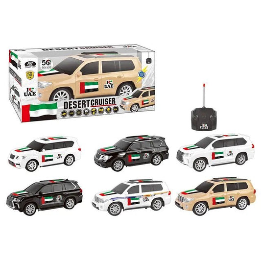 Power Joy Remote Control Desert Cruiser UAE Flag 1/12 - Marah Kids