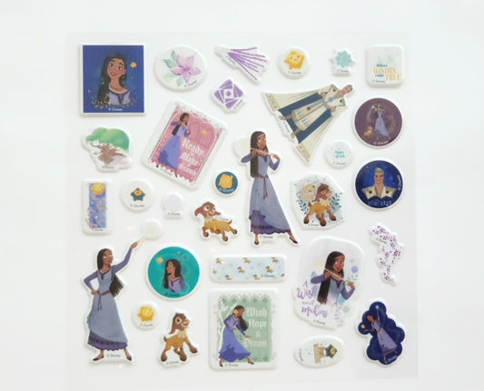 Disney Wish Puffy Sticker Play Set