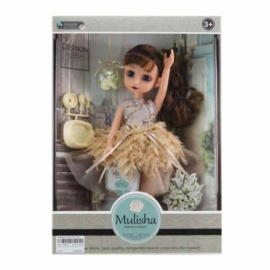 Emily Dolls -13 Inch Mulisha  Doll