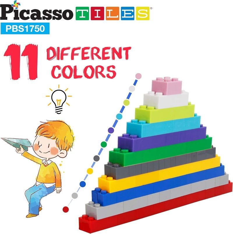 Picasso Magnetic Building Blocks 1750 - pieces - Marah Kids
