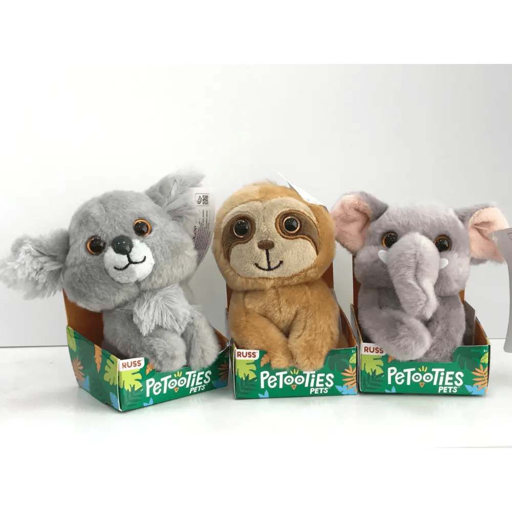 Jaswar - Petooties Jungle Friends 4In S16 6Asst - Marah Kids