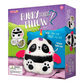 Sew Star Pillow Furry Panda Craft Kit