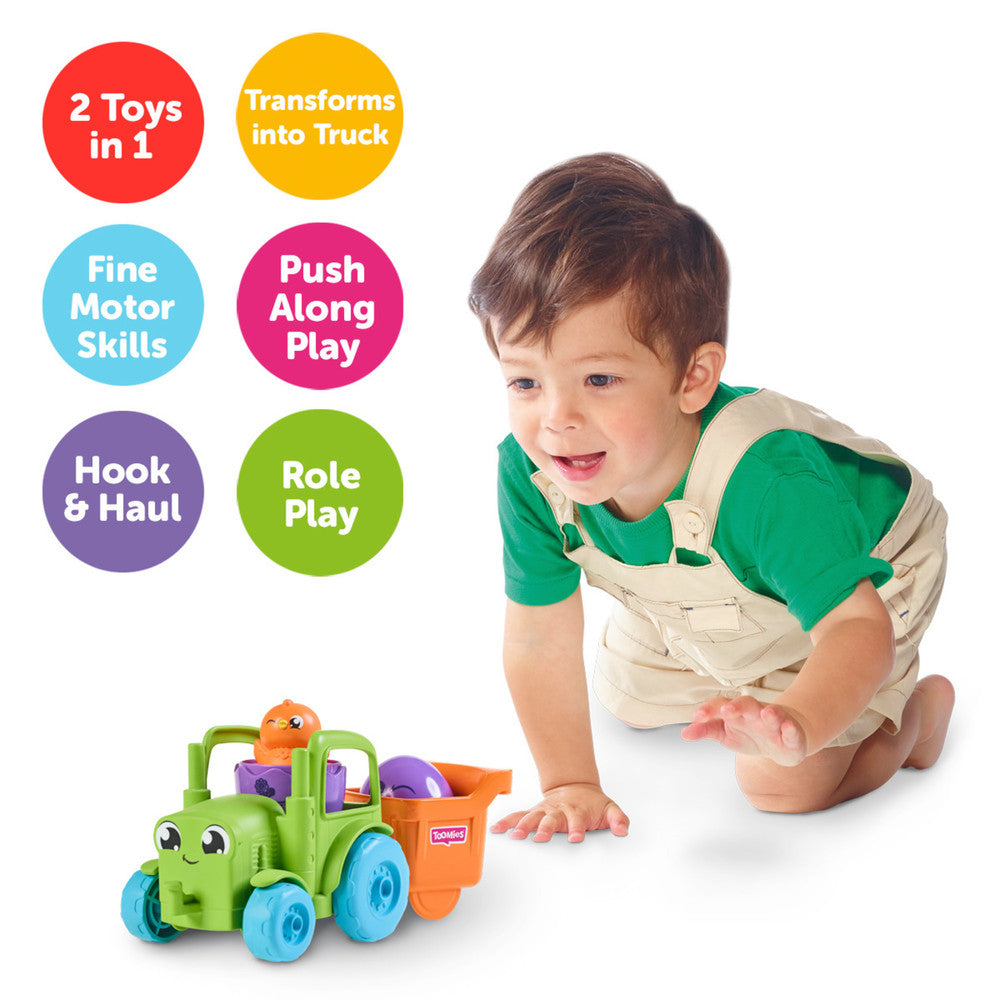 Tomy Toomies - TOMY Toomies 2 in 1 Transforming Tractor