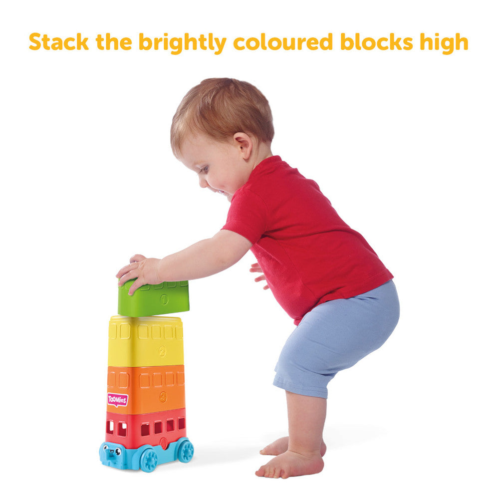 Tomy Toomies -TOMY Toomies Stacker Decker Bus