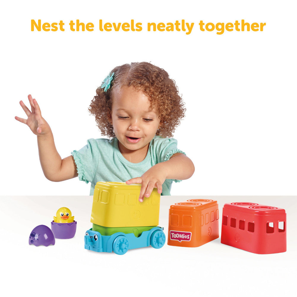 Tomy Toomies -TOMY Toomies Stacker Decker Bus