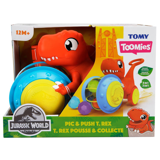 Tomy Toomies -Pic & Push T-Rex