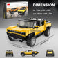 Rastar Bricks - Hummer EV Yellow - 431 Pieces - Marah Kids
