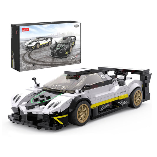 Pagani Zonda R Bricks Building Kit - White - 387pcs - Marah Kids
