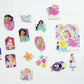 Disney Princess Glow In The Dark Stickers