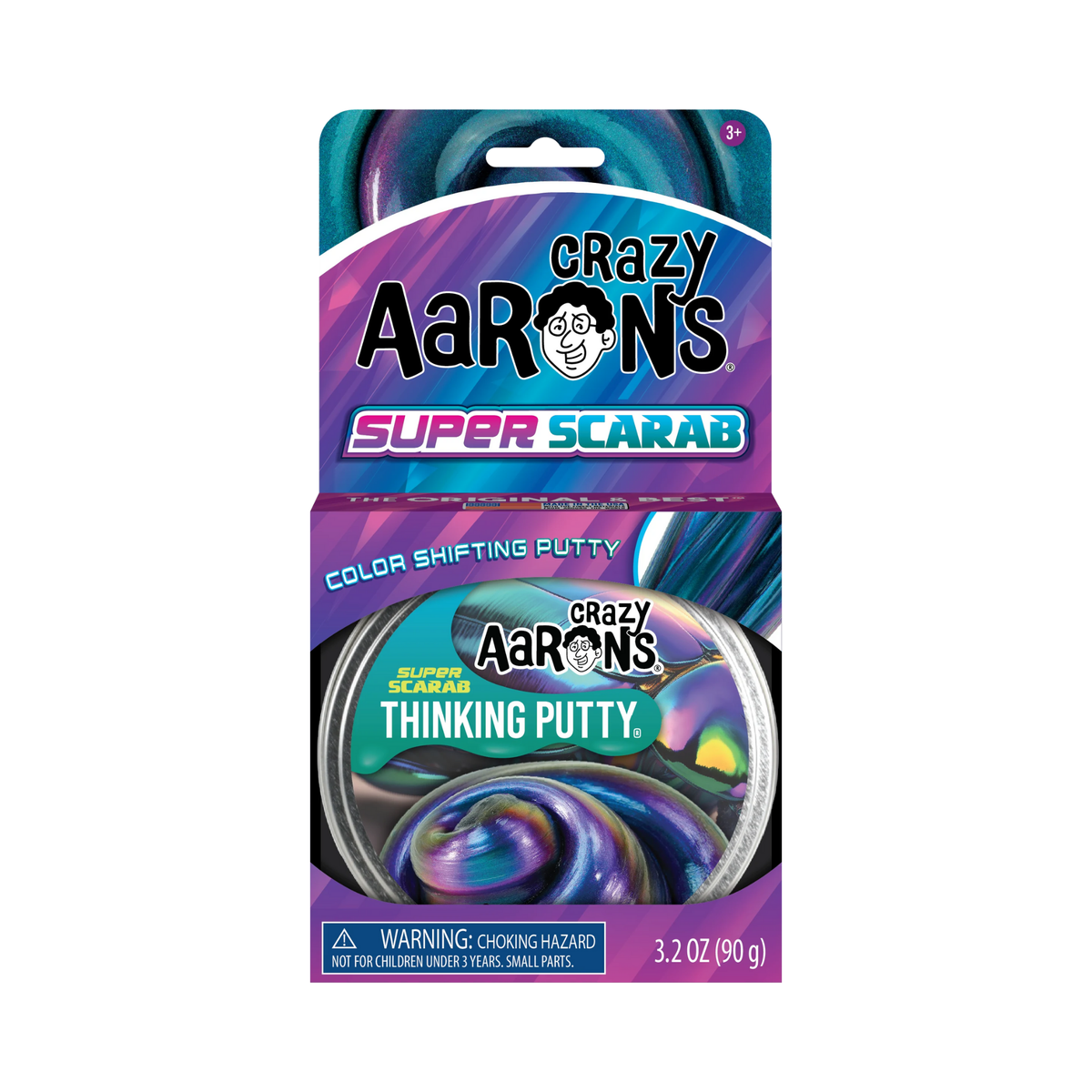 Crazy Aaron's Super Scarab Thinking Putty 90g - image 9