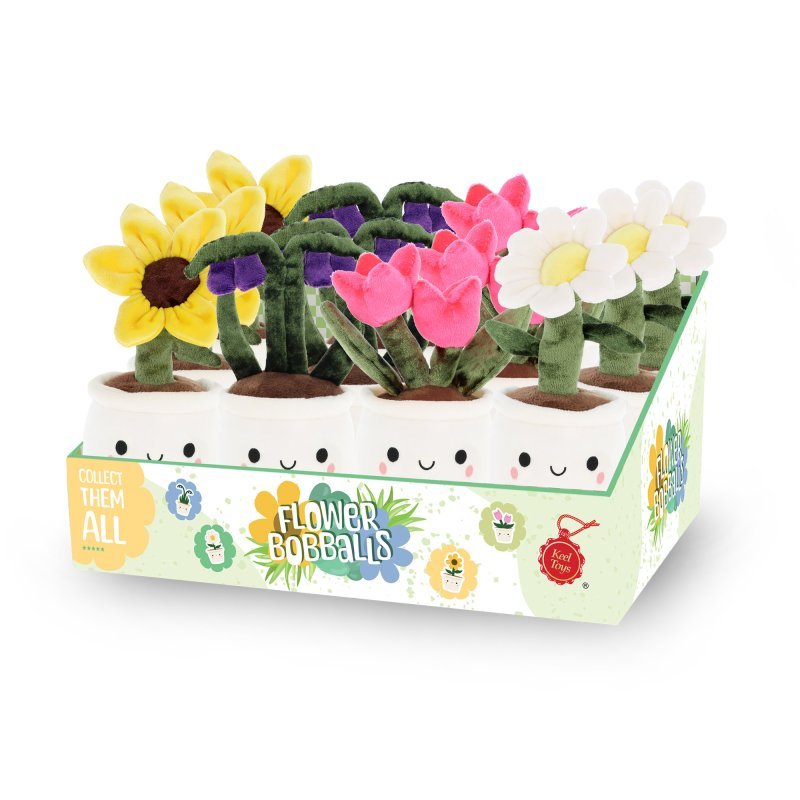 Buy Keel Toys Bobballs Flower Collectible Soft Toy 12cm for Valentines ...