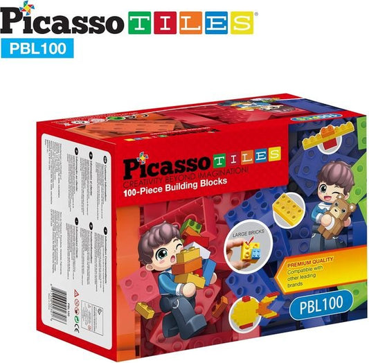 Picasso Magnetic Building Blocks 100 - pieces - Marah Kids