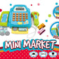 ماكينة تسجيل المدفوعات النقدية Power Joy Yumyum Mini Market تعمل بالبطارية