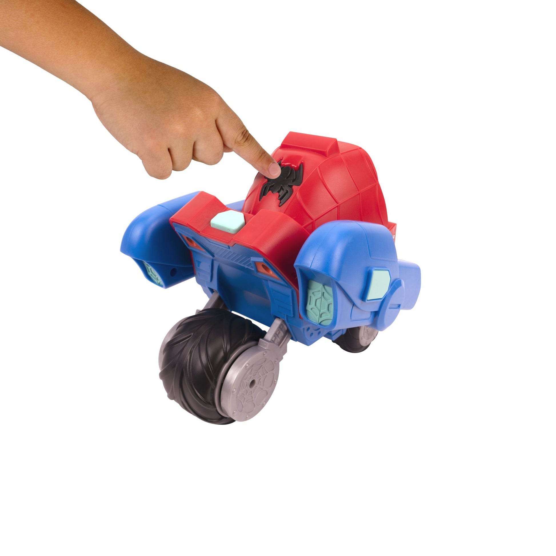 Spidey N Friends Transforming Web Wave - Cruiser Play Vehicle - Transforms from Land to Sea Mode - Marah Kids