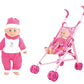 Power Joy - Baby Cayla Trolley W/Doll 40Cm Set - Marah Kids