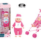 Power Joy - Baby Cayla Trolley W/Doll 40Cm Set - Marah Kids
