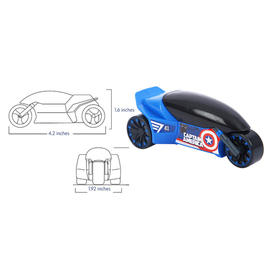 Mondo Marvel Mm Rider Capt America - Marah Kids