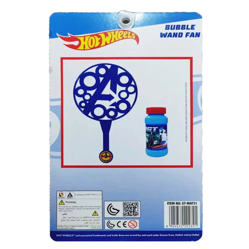 HOTWHEELS BUBBLE WAND FUN - Marah Kids