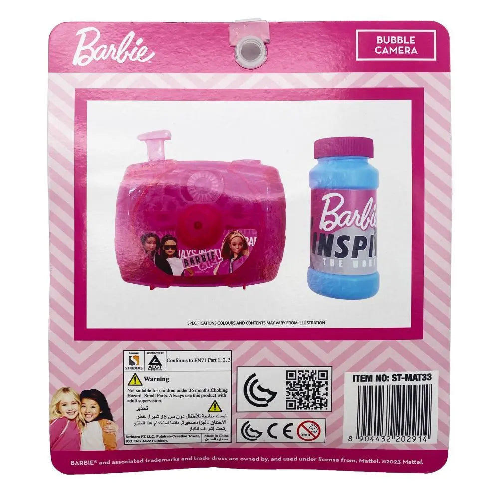 Stride - Barbie Bubble Camera