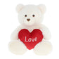 Keeleco Teddy Bear with Heart 75cm for Valentines Day Eco - Friedly Plush Toy - Marah Kids