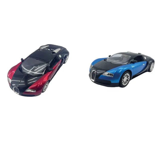 Sam Toys - 1:10 Bugatti R/C Car - Blue & Red - Marah Kids