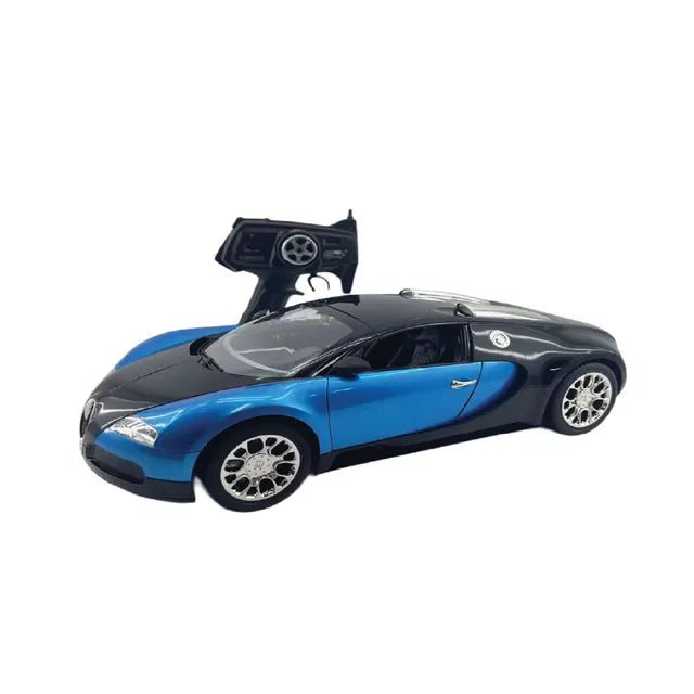 Sam Toys - 1:10 Bugatti R/C Car - Blue & Red - Marah Kids